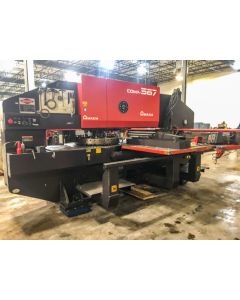 1989 Amada Coma 567 Turret Punch Press